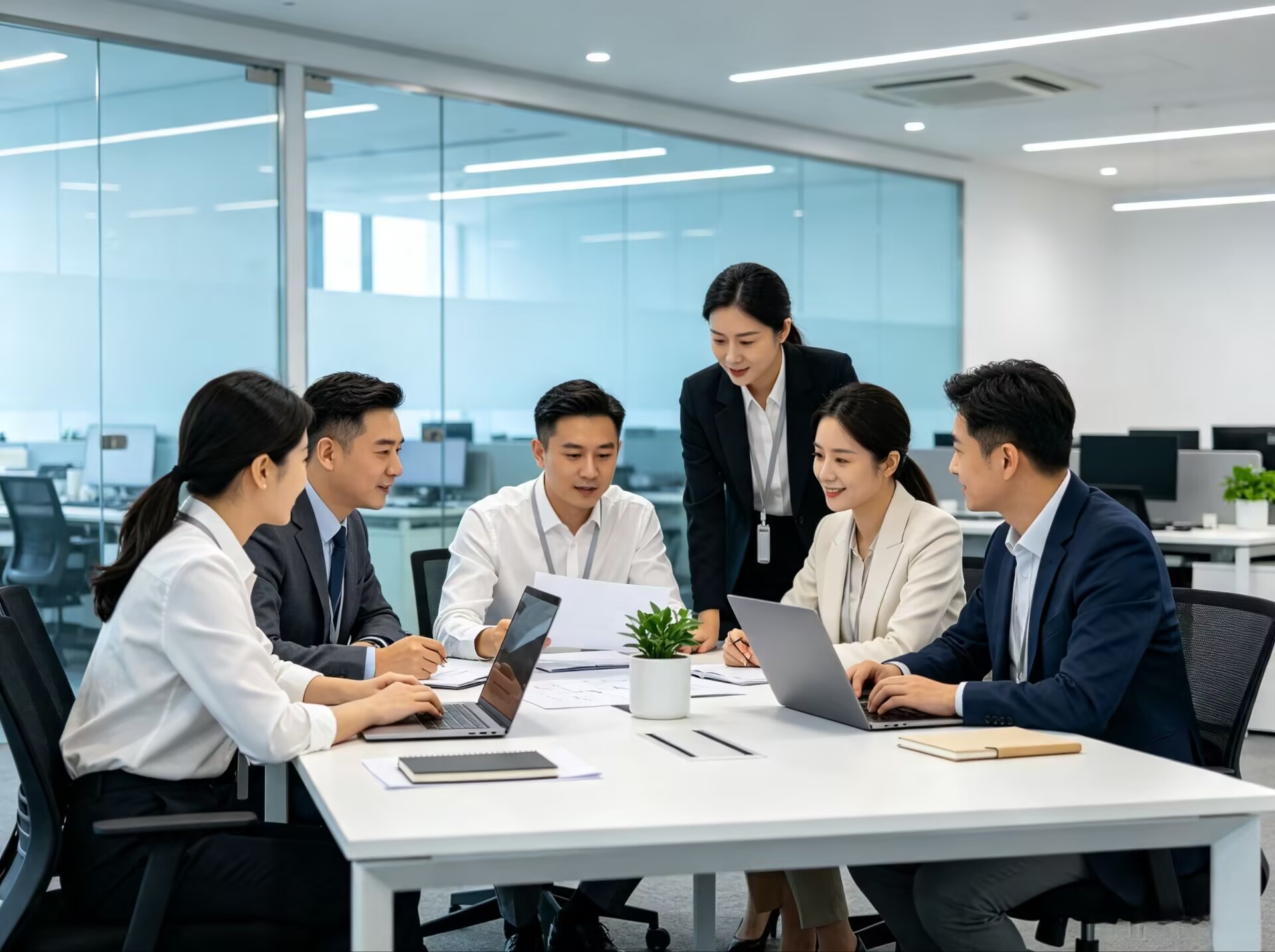 挖宝互娱办公团队